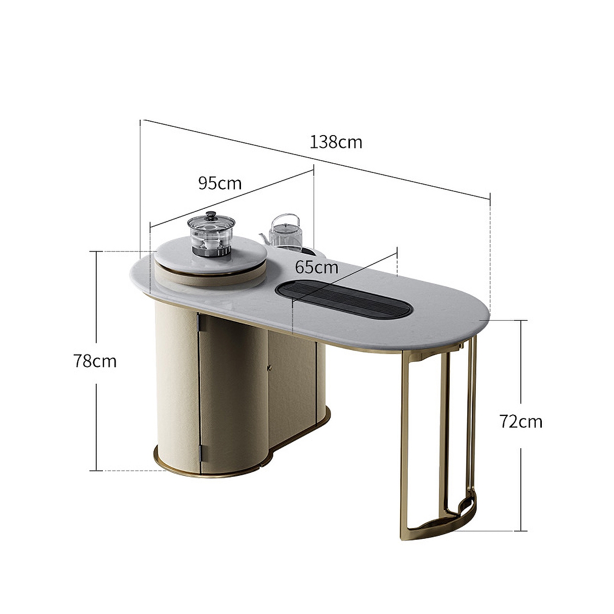 Wealth Bucket Tea Table
