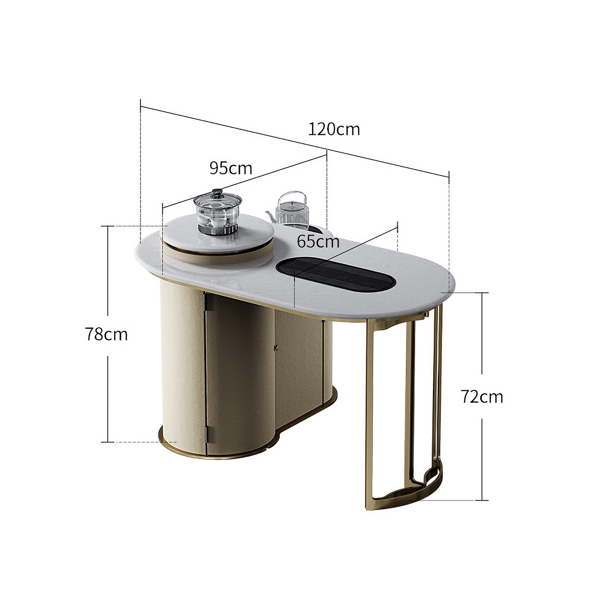 Wealth Bucket Tea Table