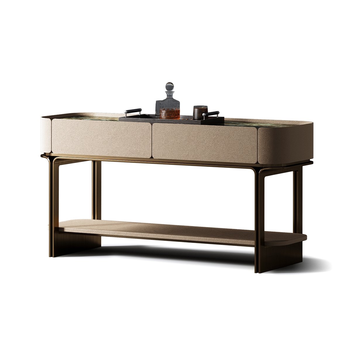 Minimalist Sofa back cabinet