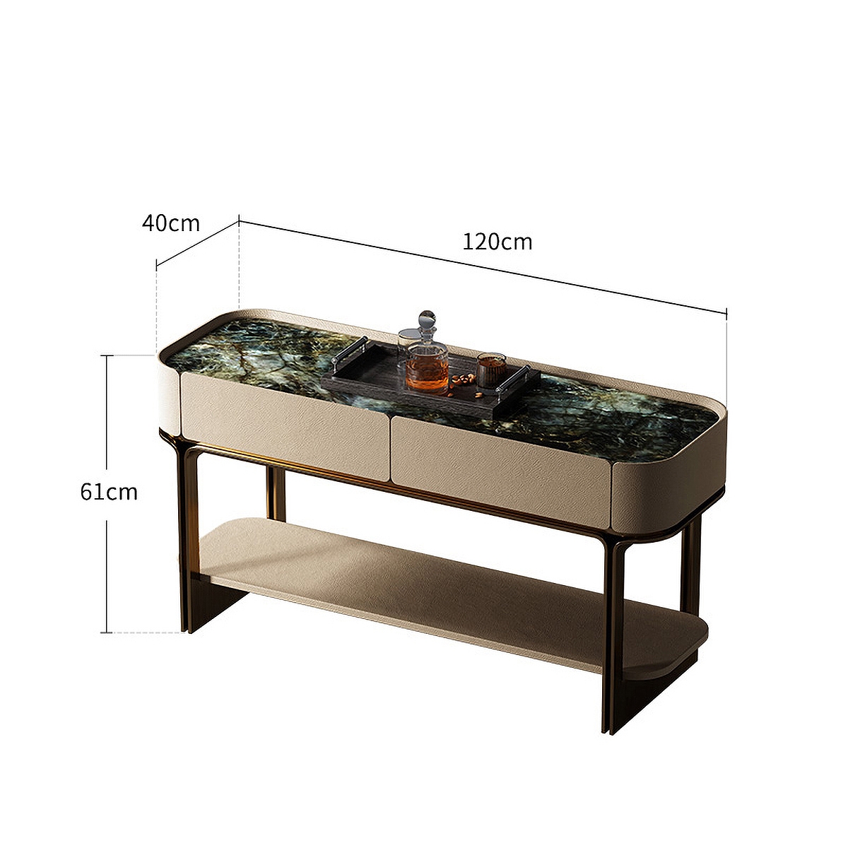 Minimalist Sofa back cabinet