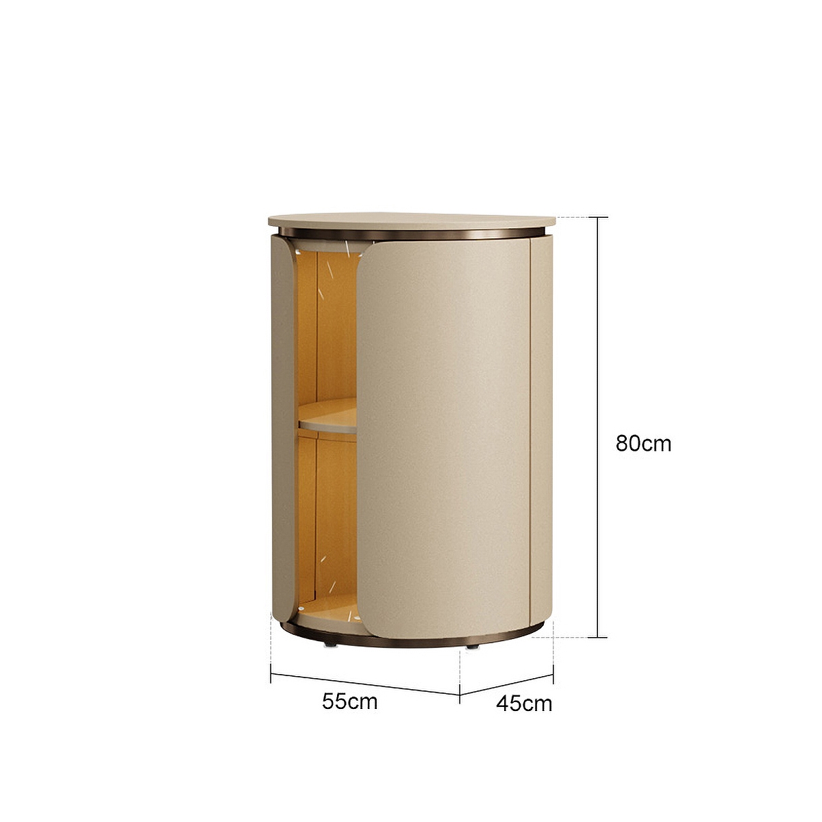 Pillar Decorative cabinet