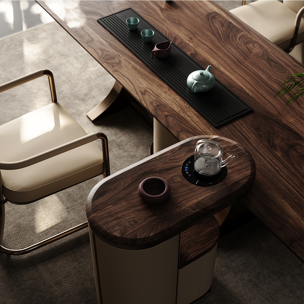 Glistening Tea Table