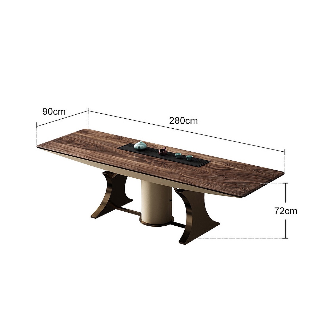 Glistening Tea Table