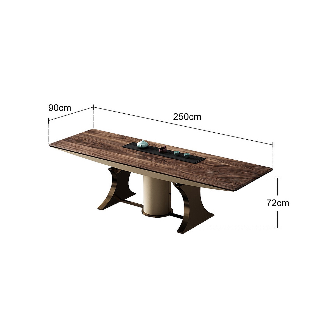 Glistening Tea Table