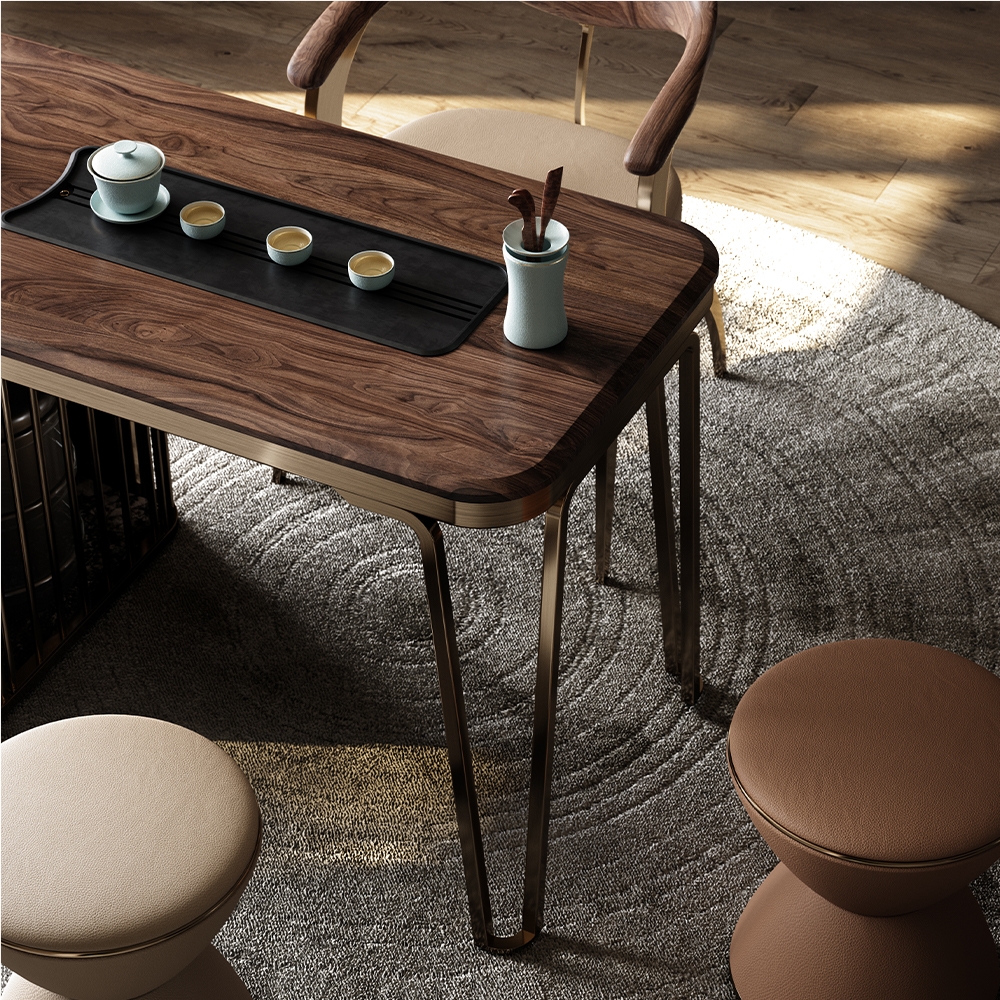 Unobtrusive Tea Table