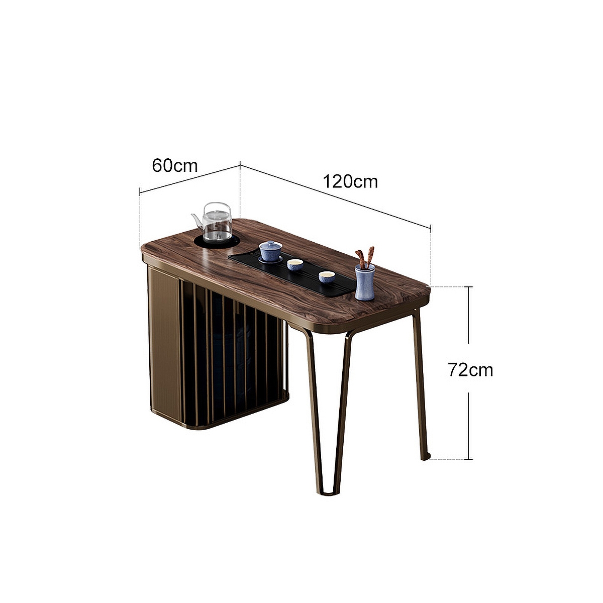 Unobtrusive Tea Table
