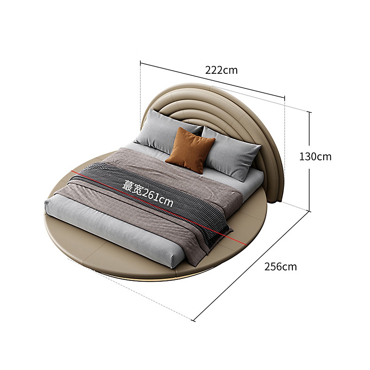 Tactful bed