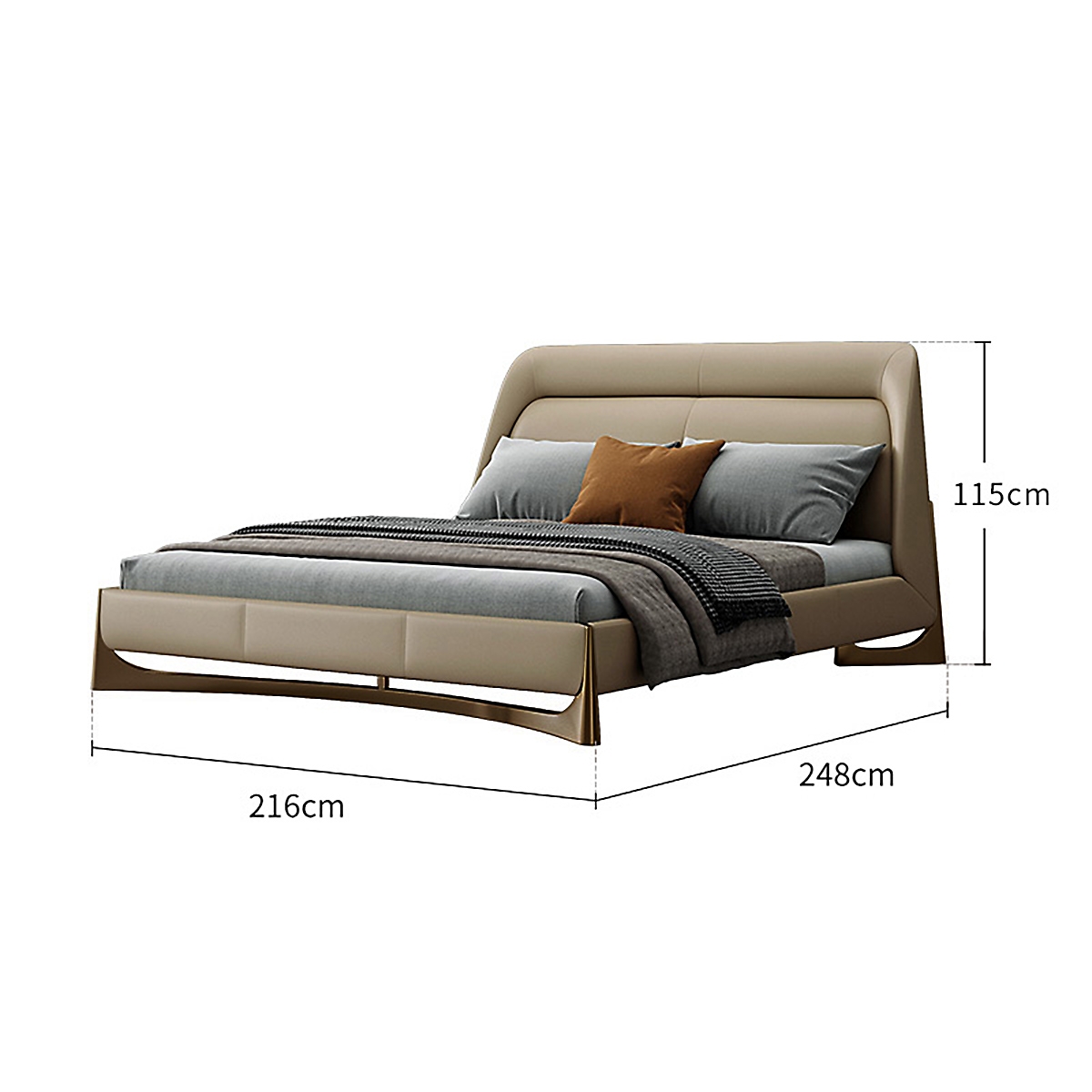 Arc bed