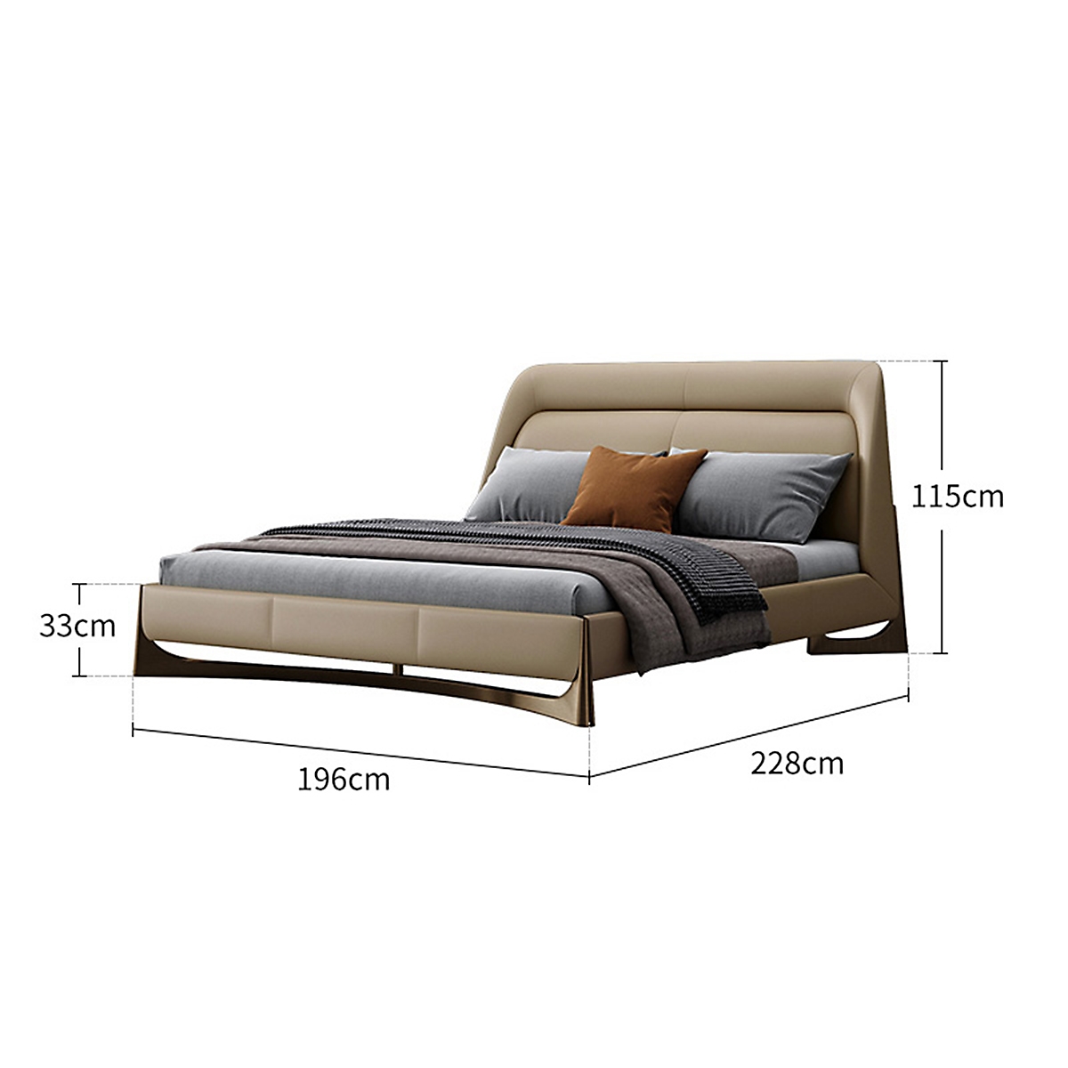 Arc bed
