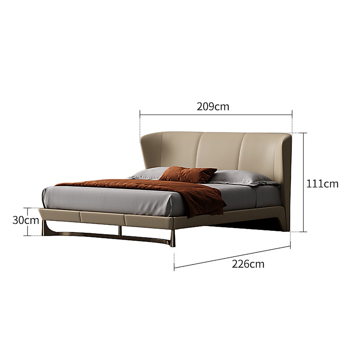 Arc bed