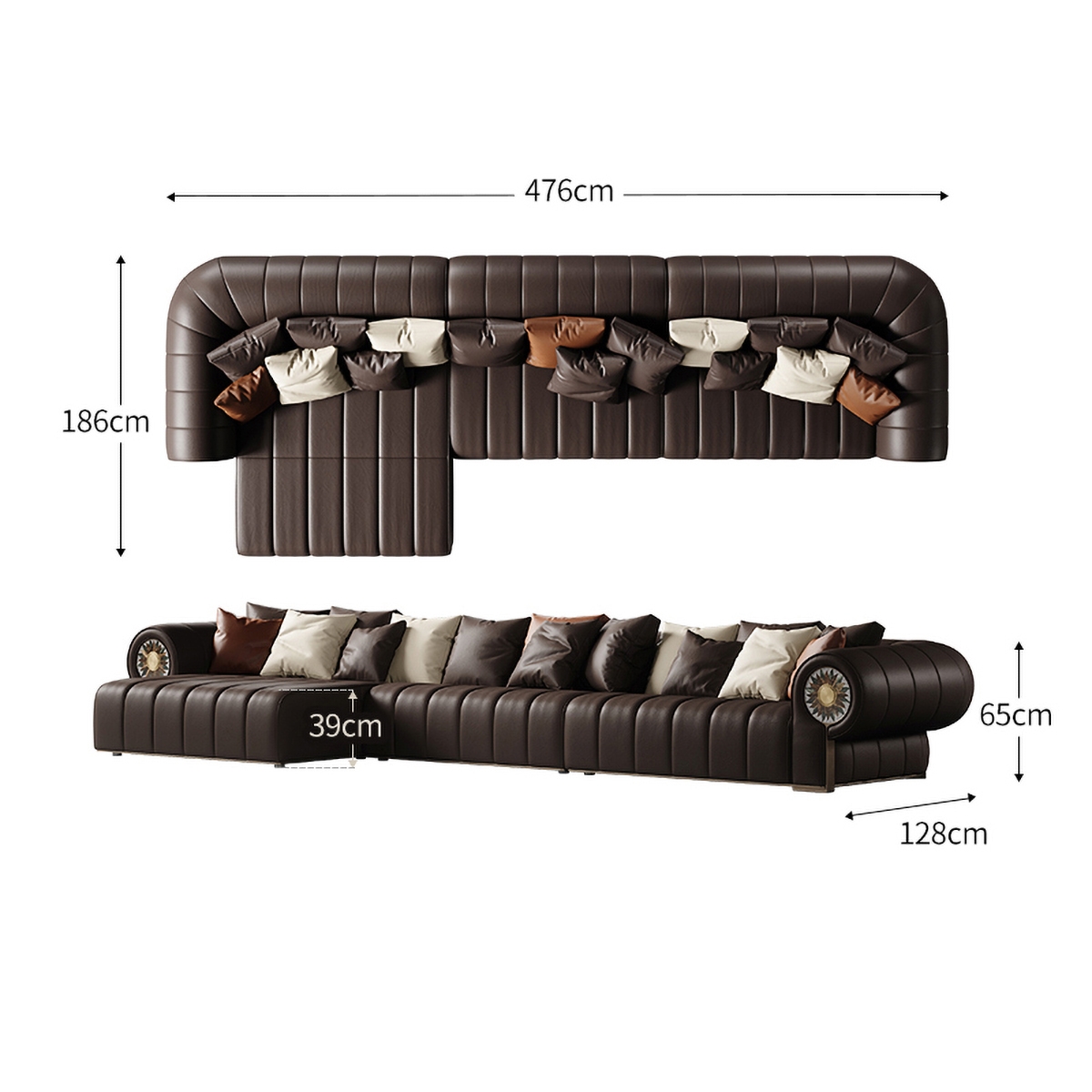 Golden Sunflower Sofa