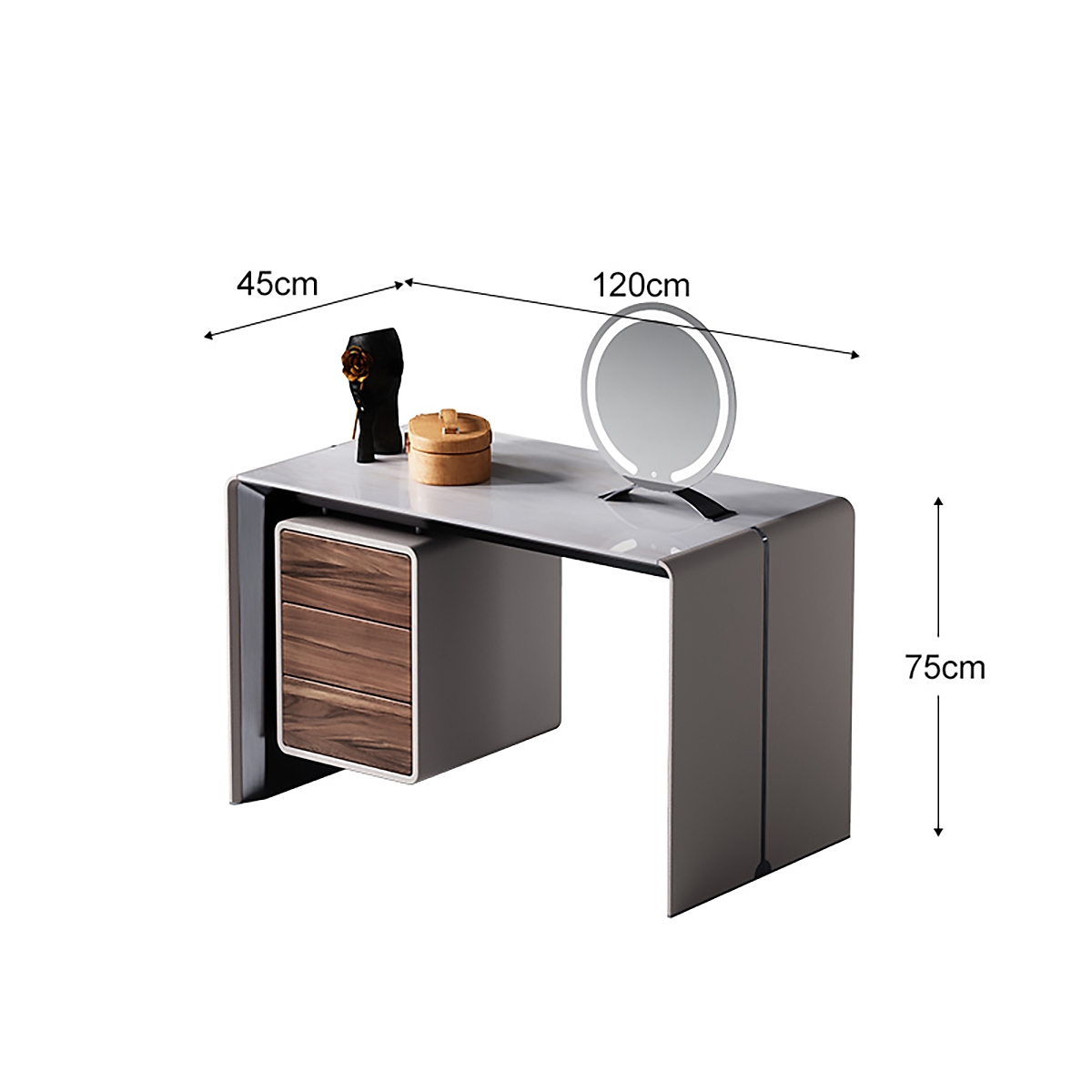 Kunlun Mountains Dressing Table