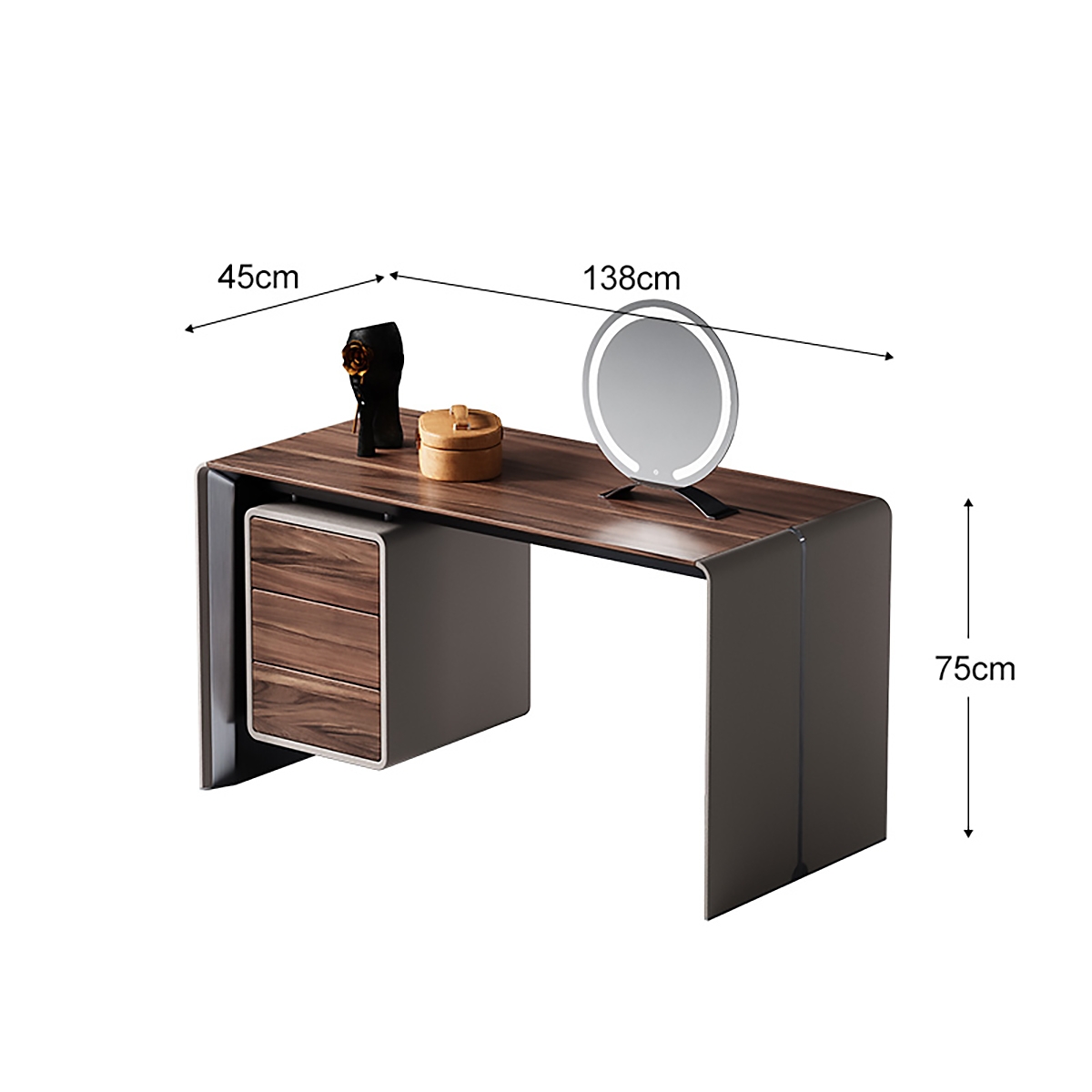 Kunlun Mountains Dressing Table