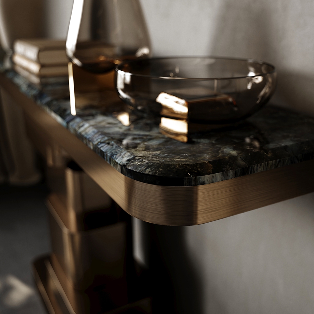 Rock Console Table