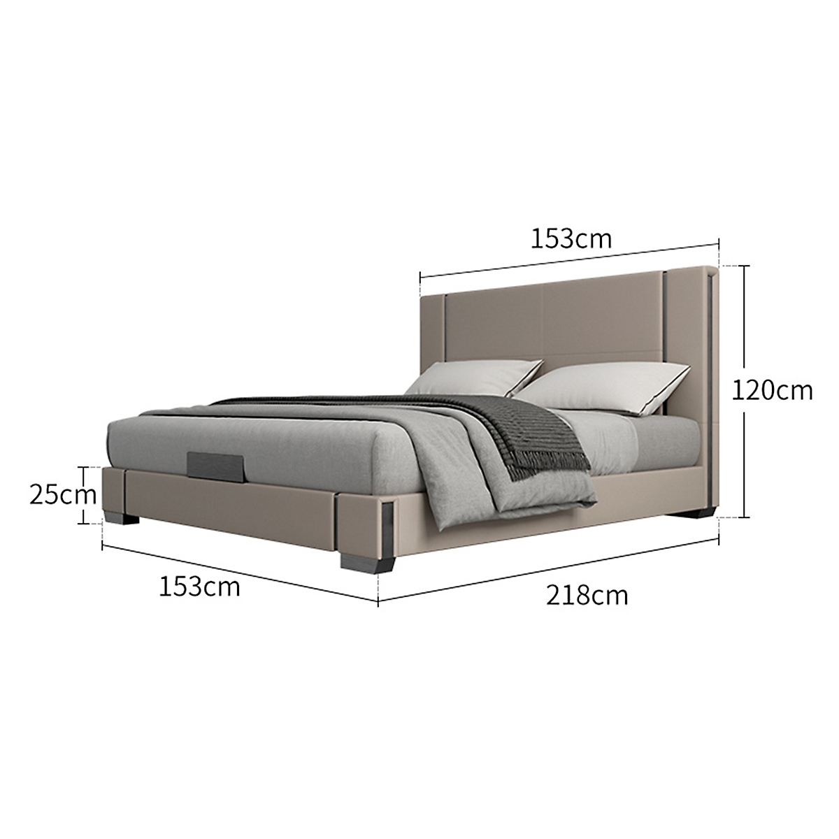 Minimalist bed