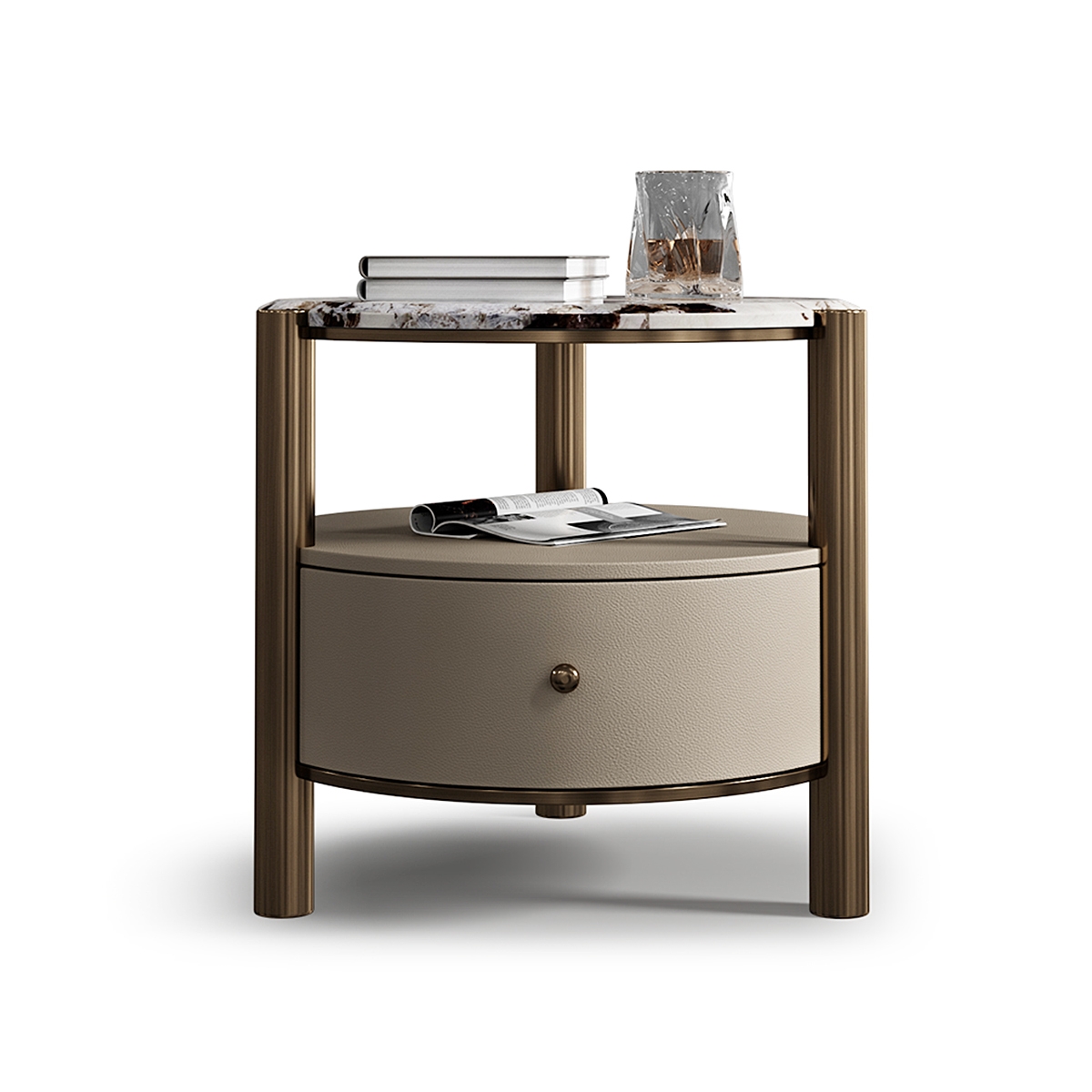 Pillar Bedside table