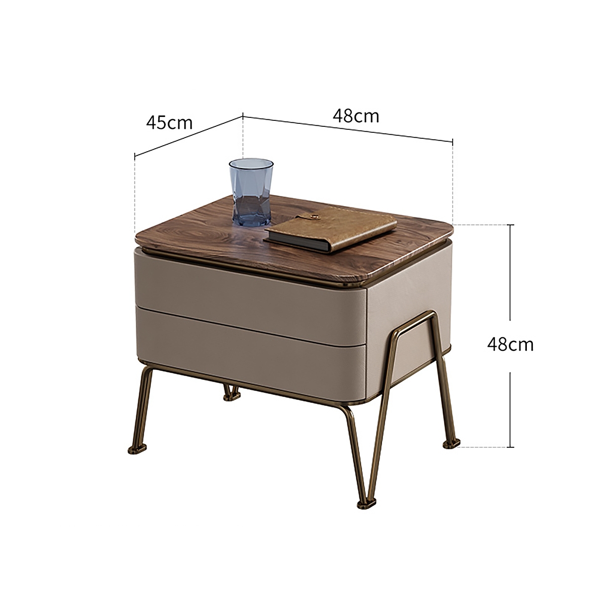 Plain Bedside table