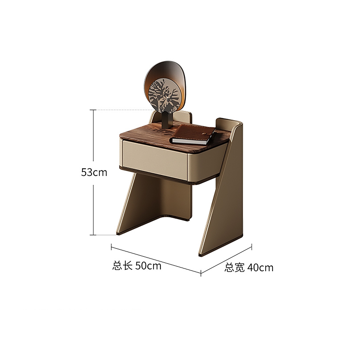 Wing Bedside table