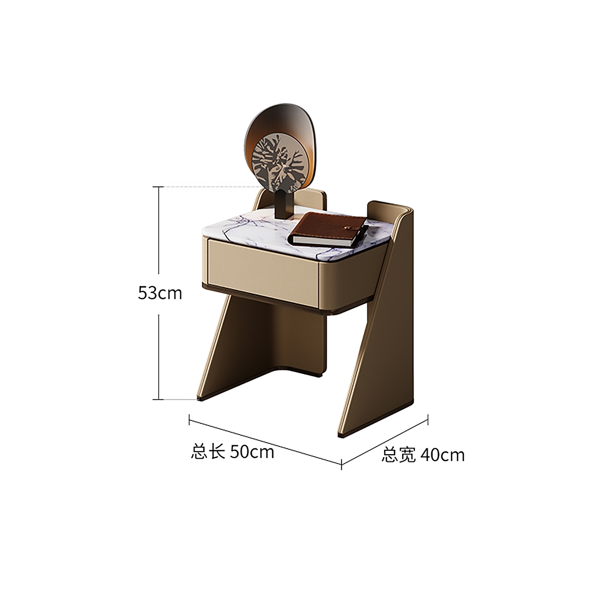 Wing Bedside table