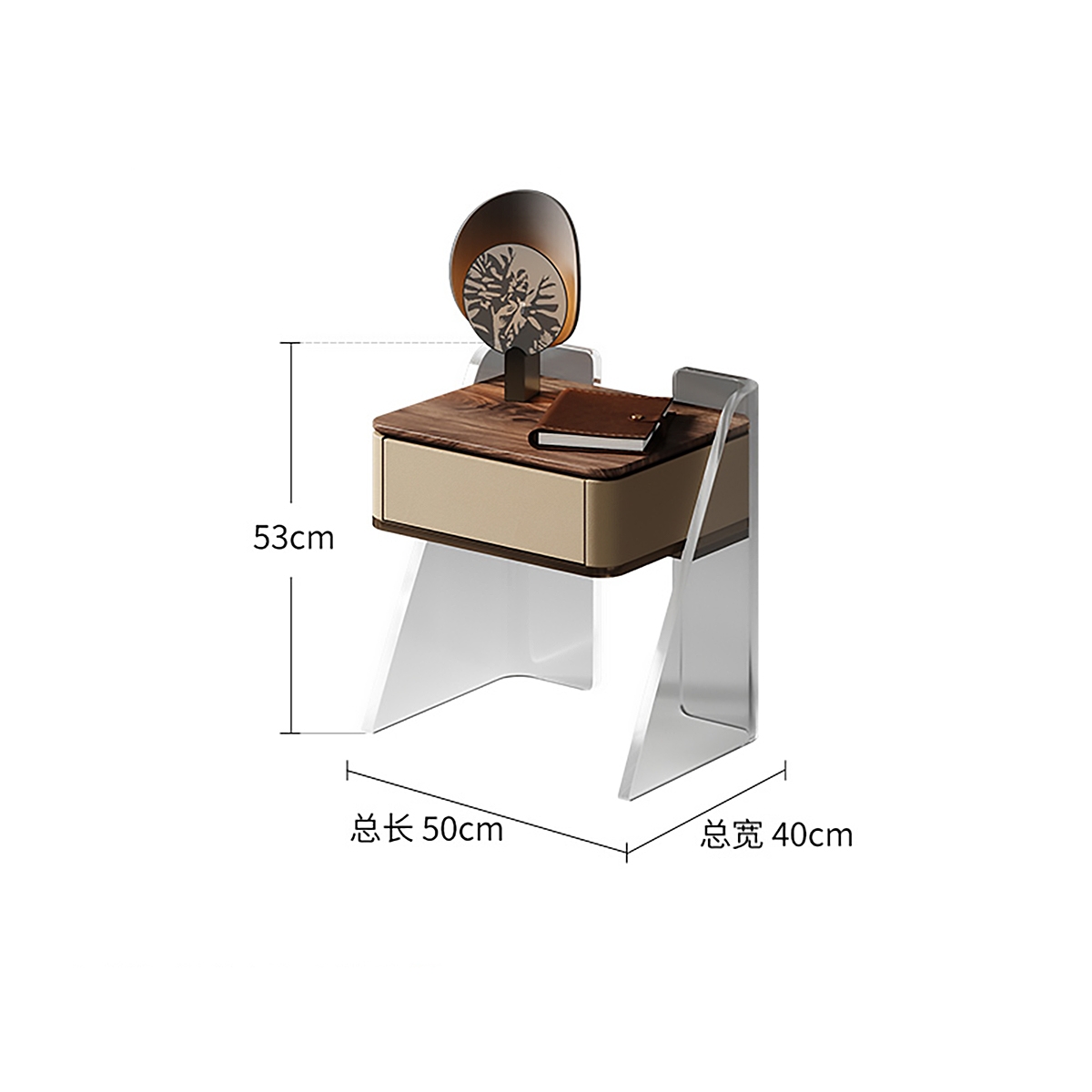 Wing Bedside table