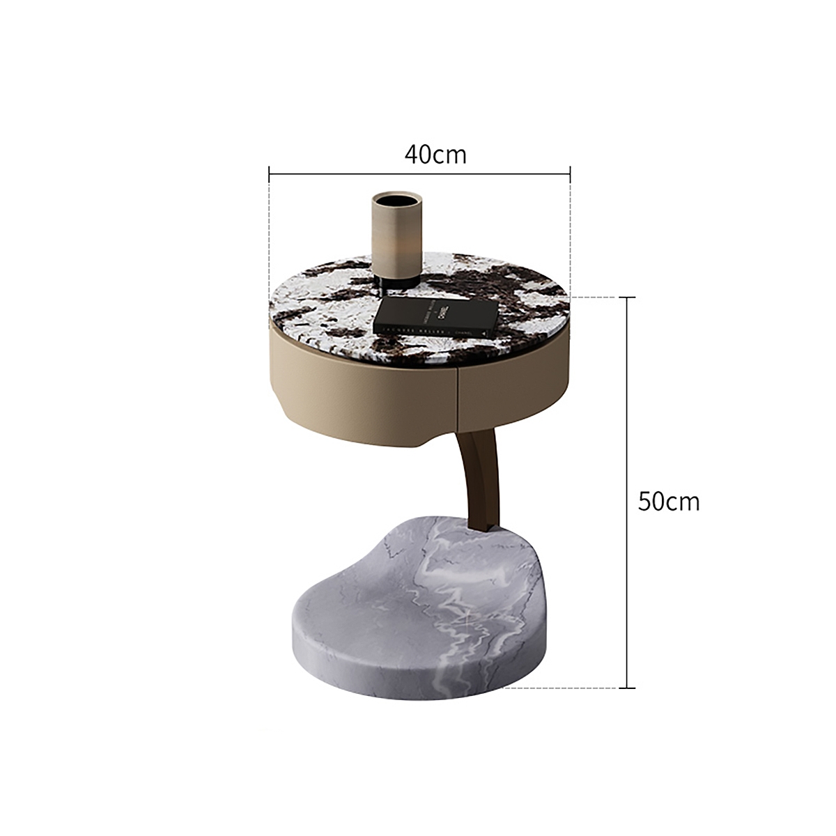 Tactful Bedside table