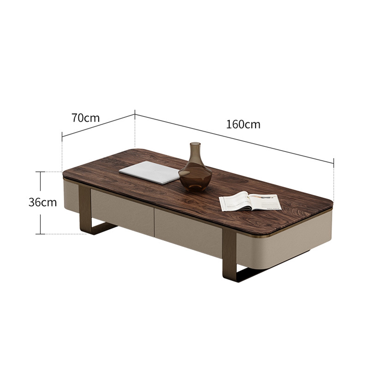 Minimalist tea table
