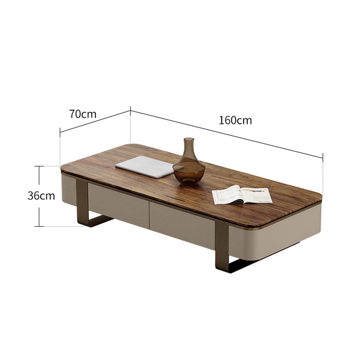Minimalist tea table