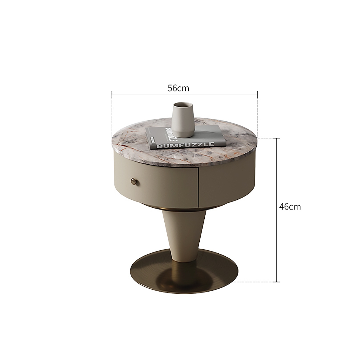 Tactful Bedside table