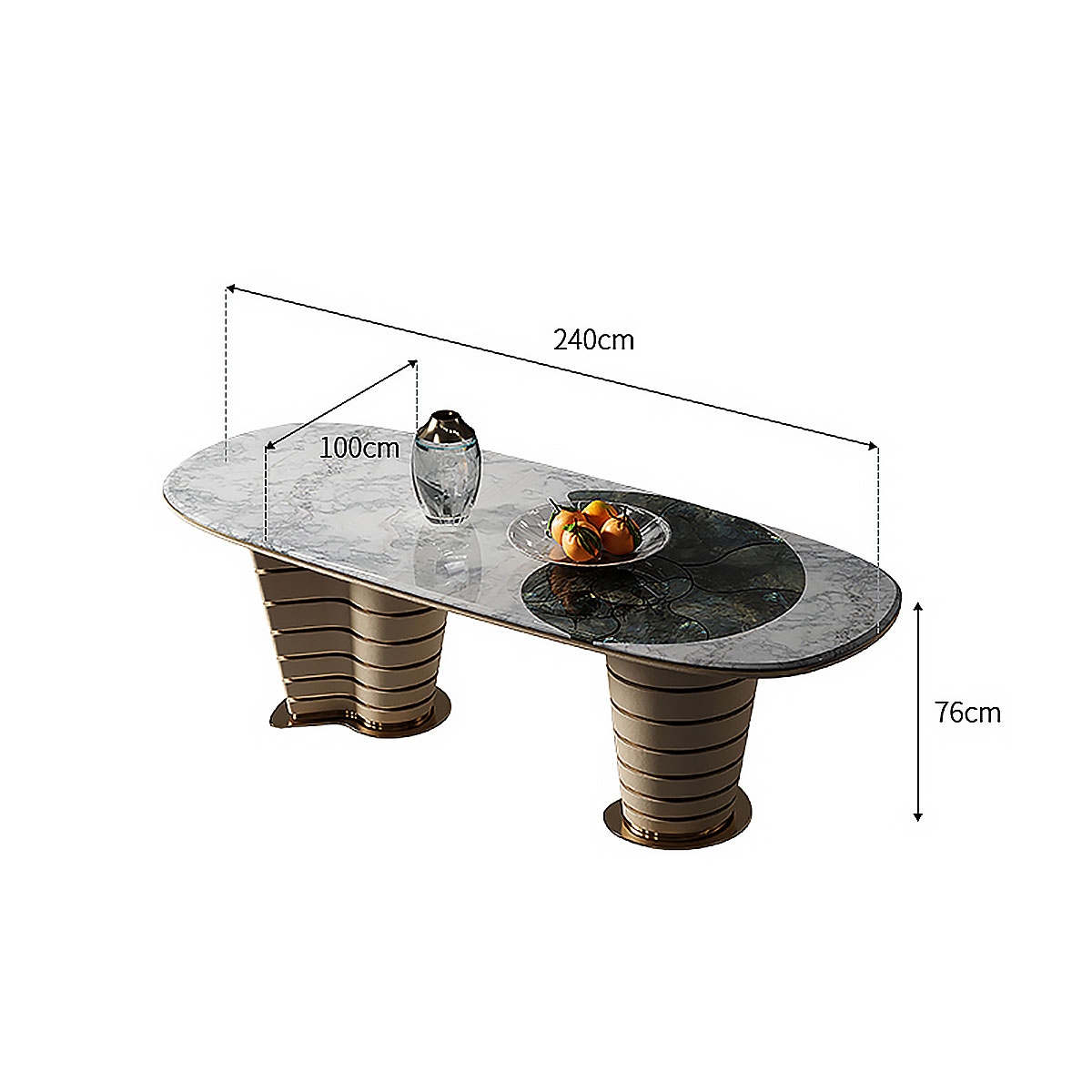 Conch dining-table