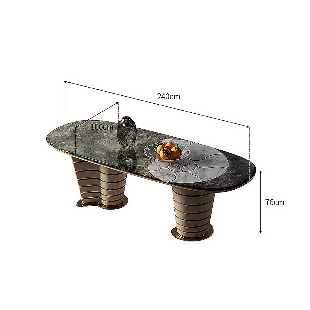 Conch dining-table