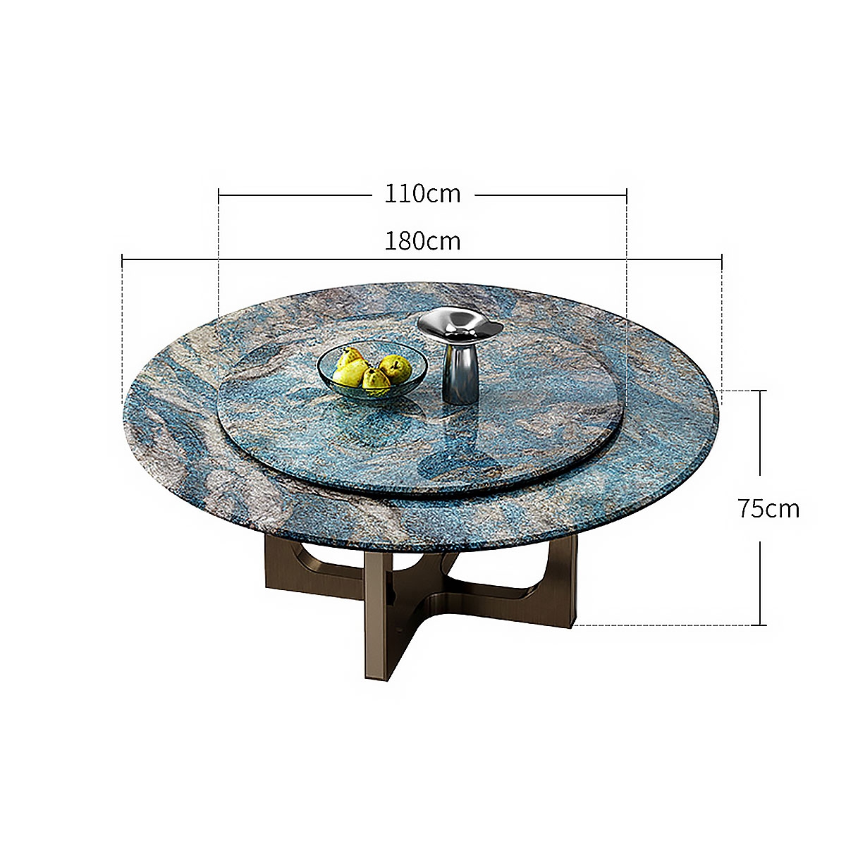 Extremely dining-table