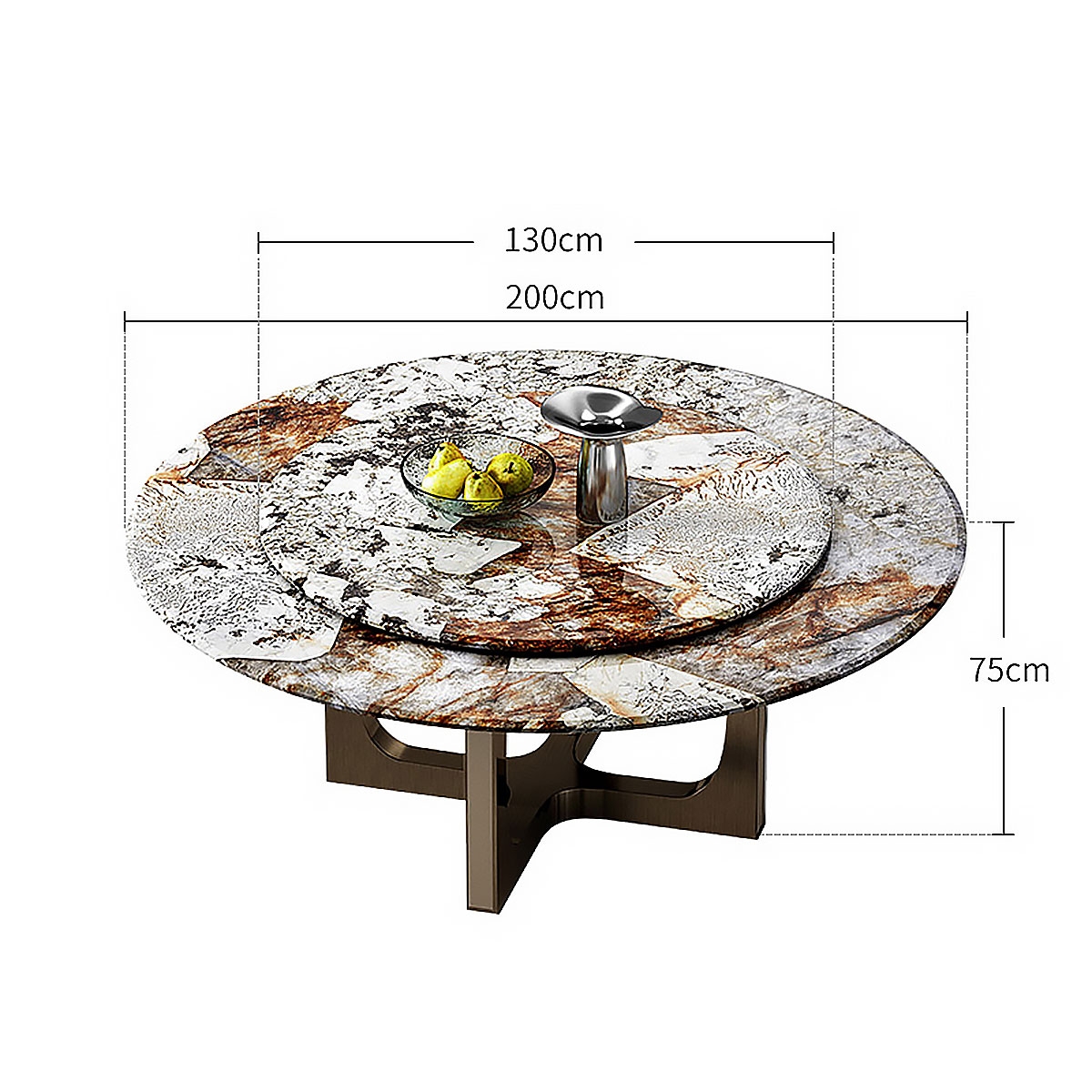 Extremely dining-table