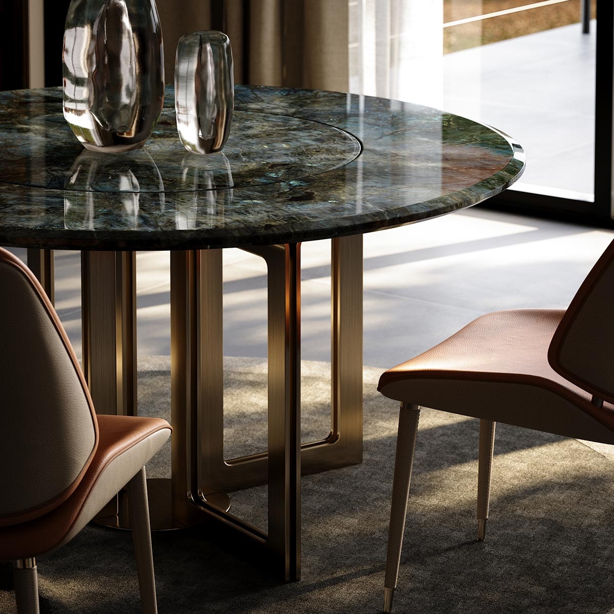 Minimalist dining-table