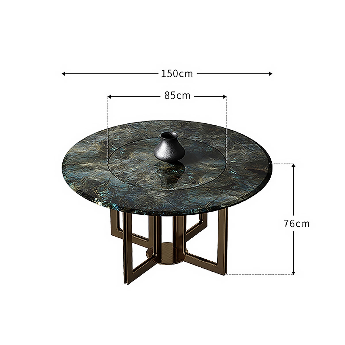Minimalist dining-table