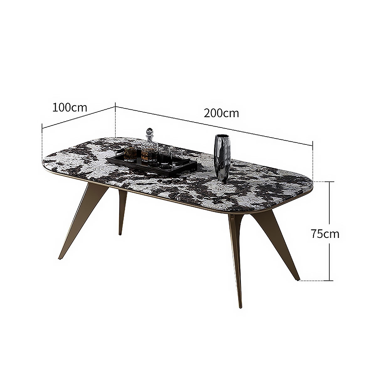 Arch dining-table
