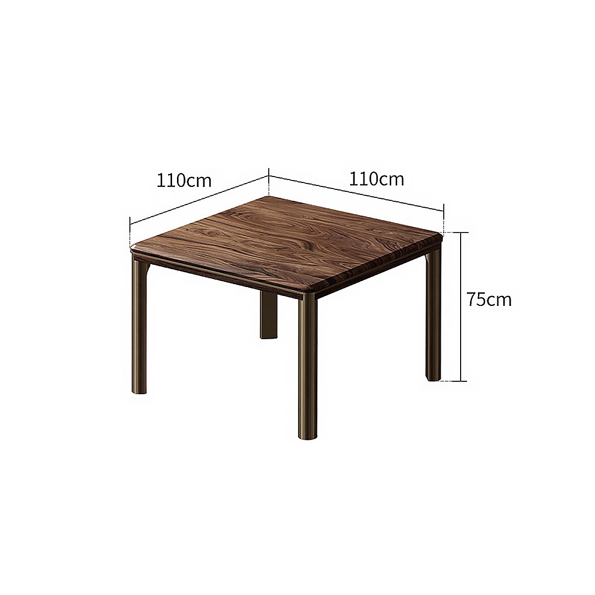 Pillar dining-table