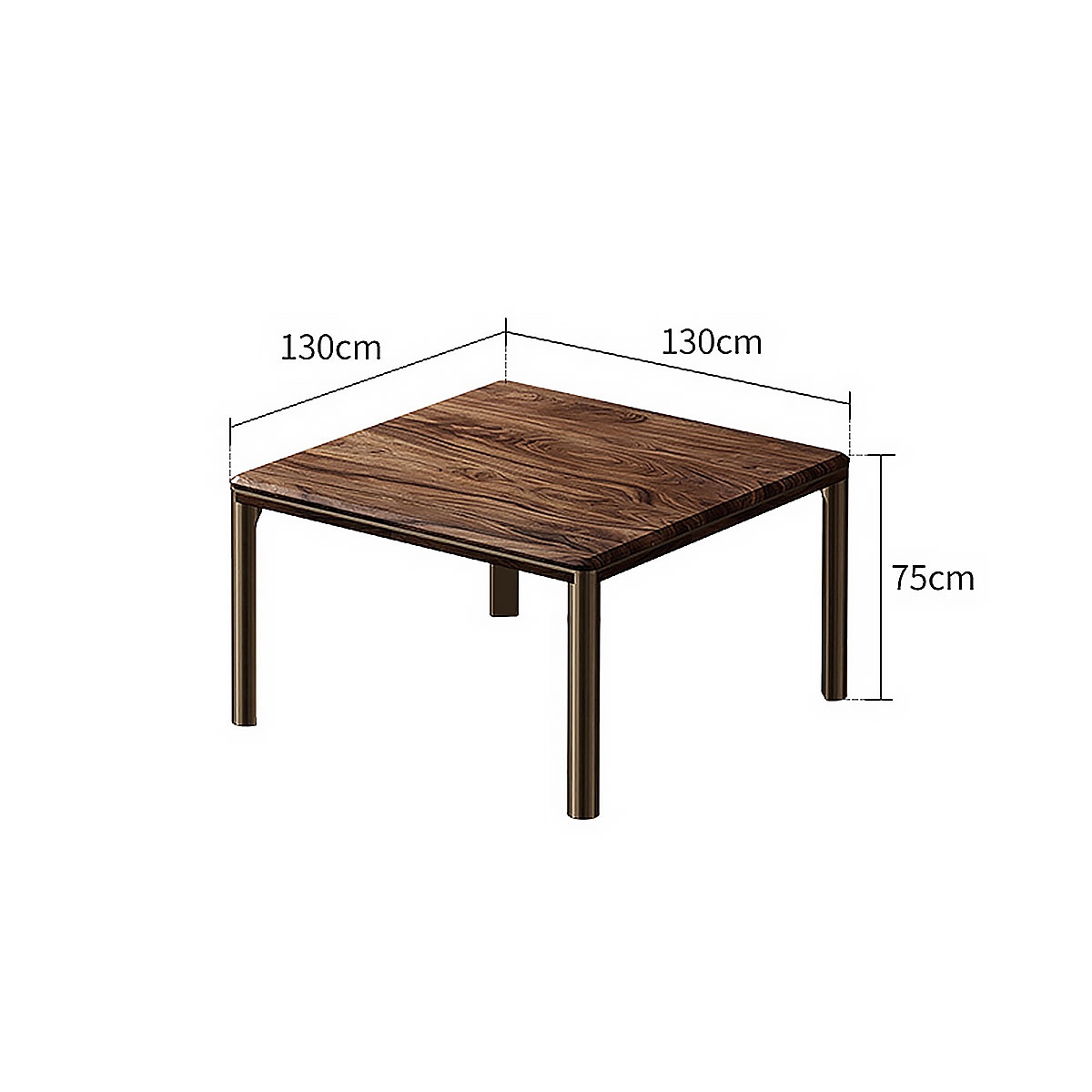 Pillar dining-table