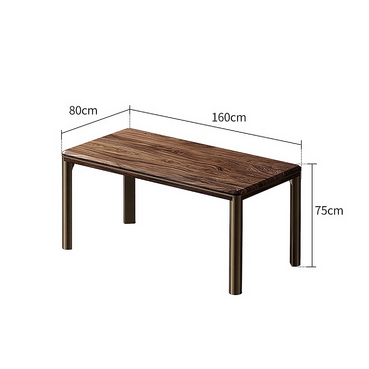 Pillar dining-table
