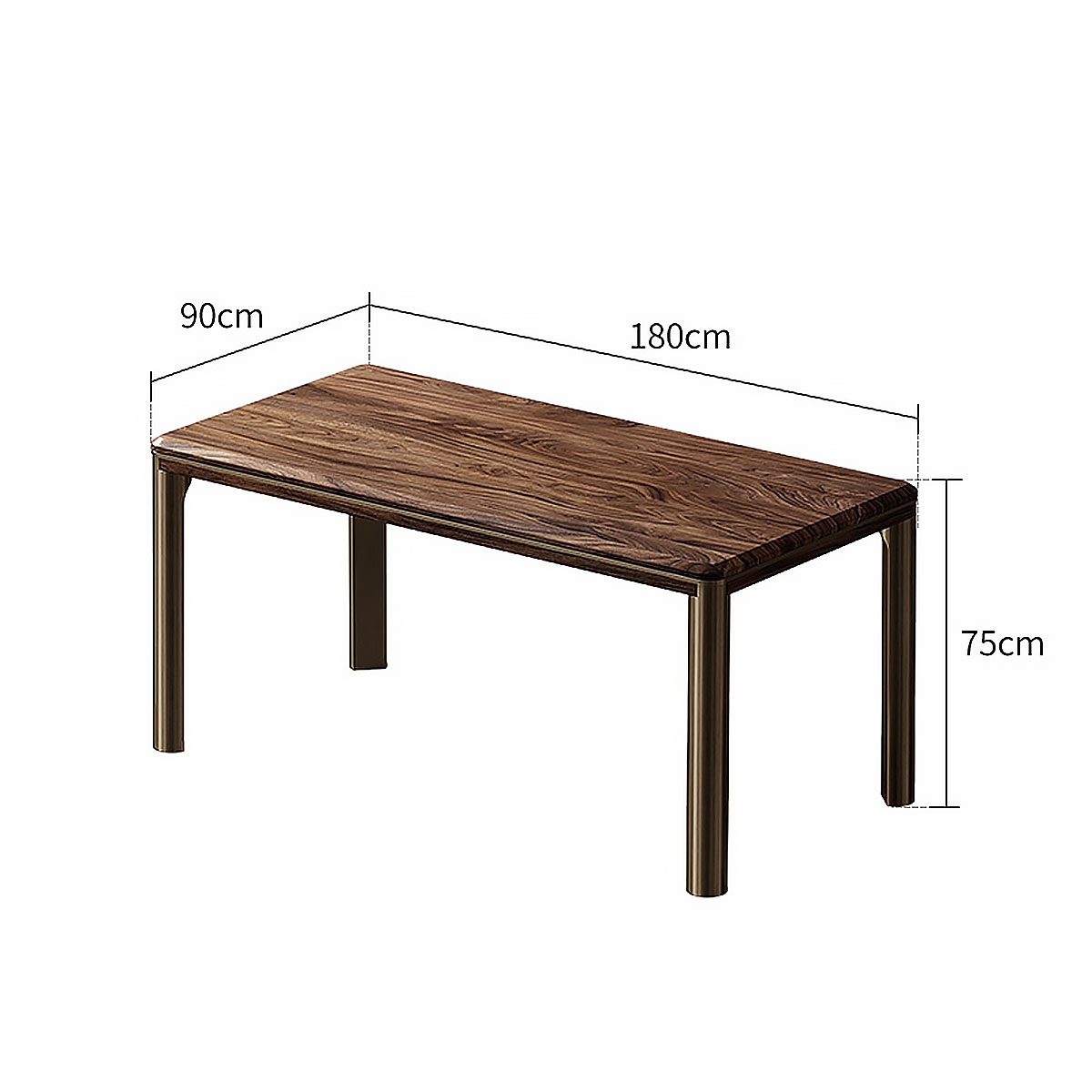 Pillar dining-table