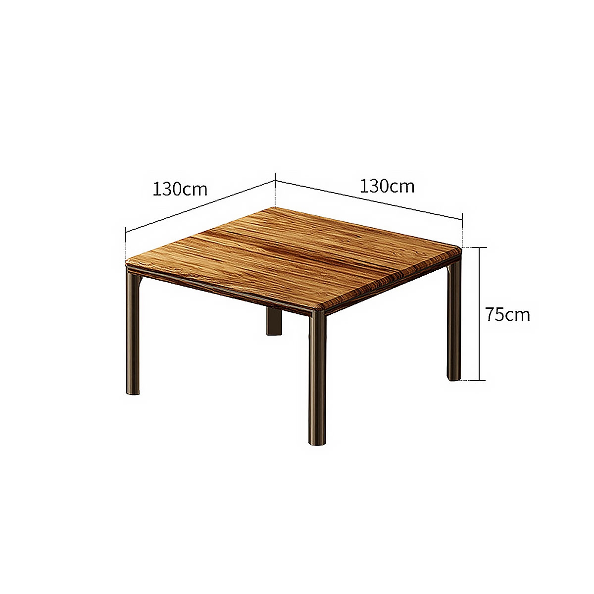 Pillar dining-table