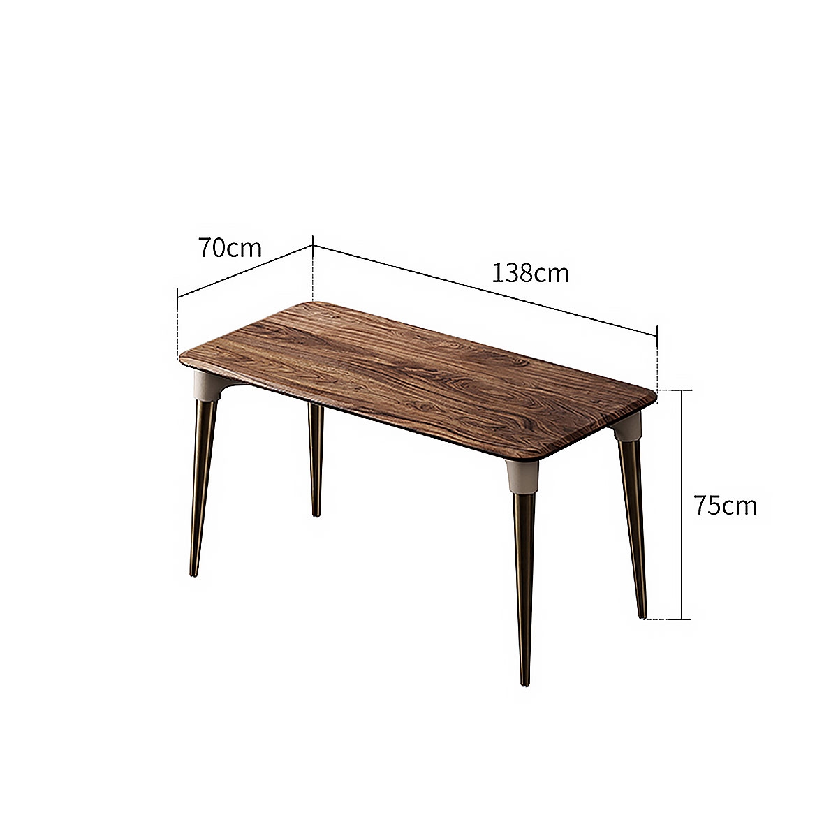 Pillar dining-table