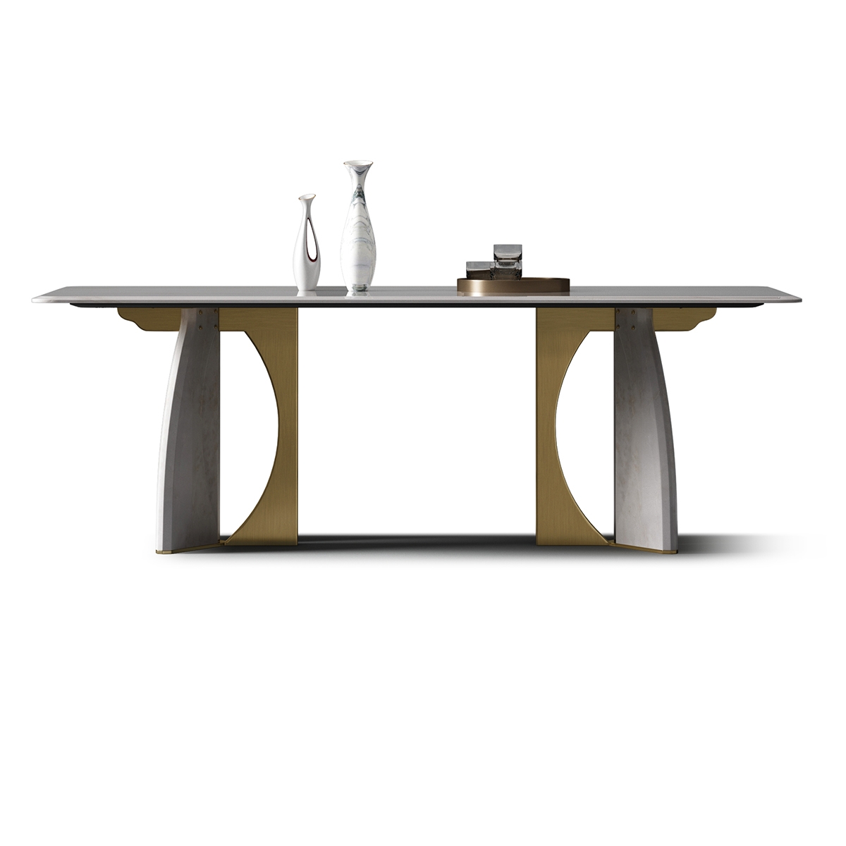 Rhombic dining-table