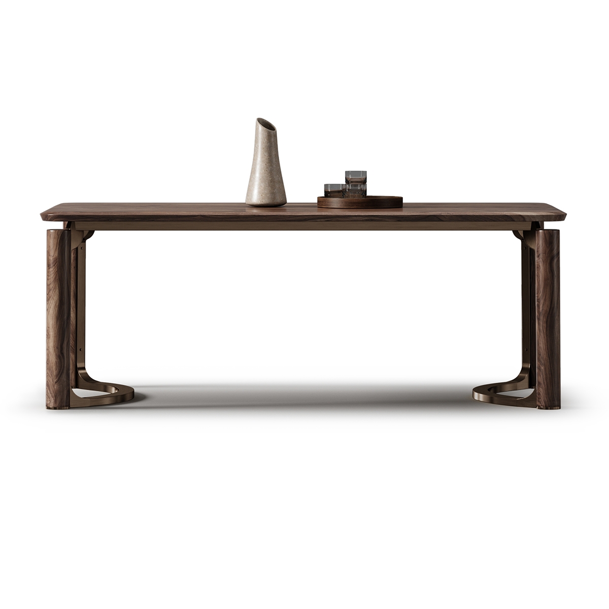 Arc dining-table