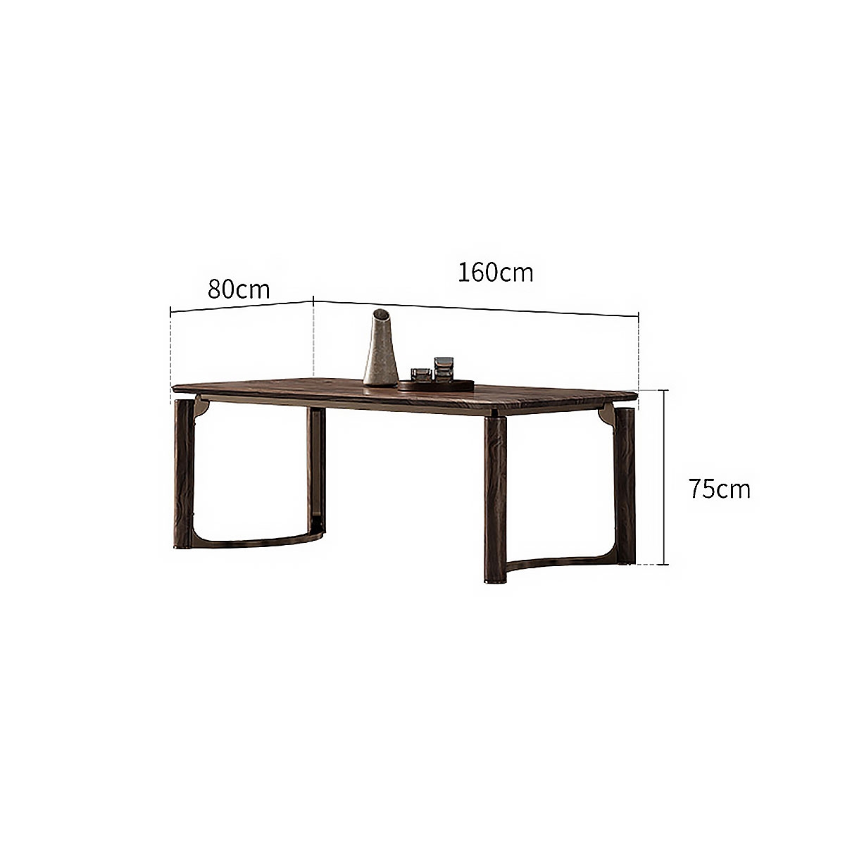 Arc dining-table
