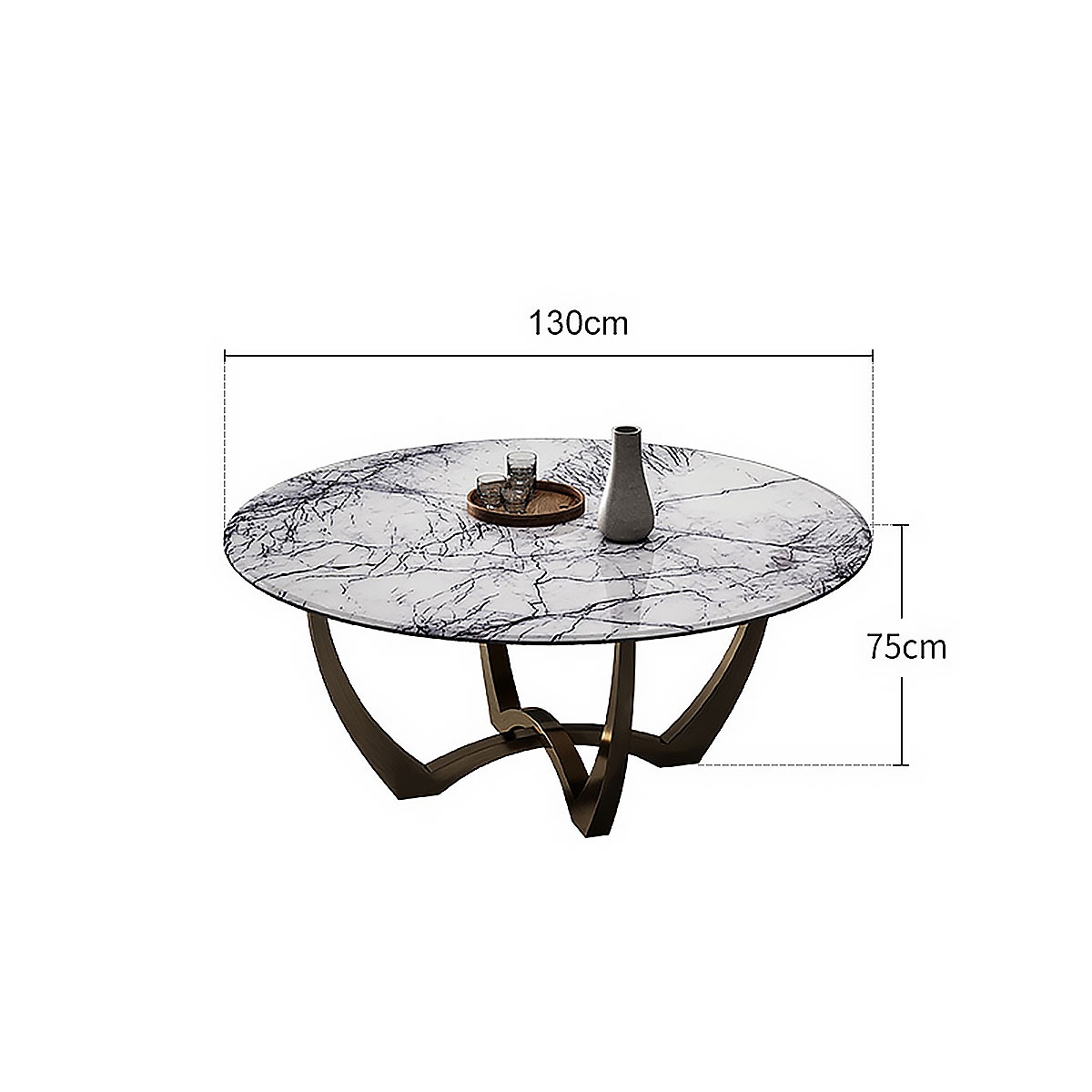 Plain dining-table