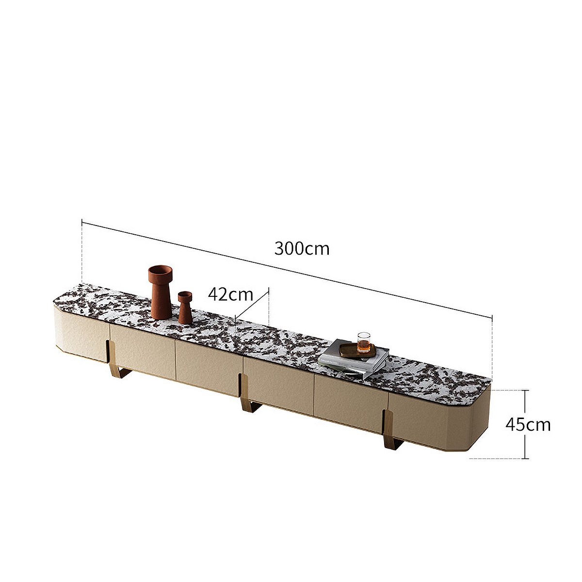 Minimalist TV cabinet