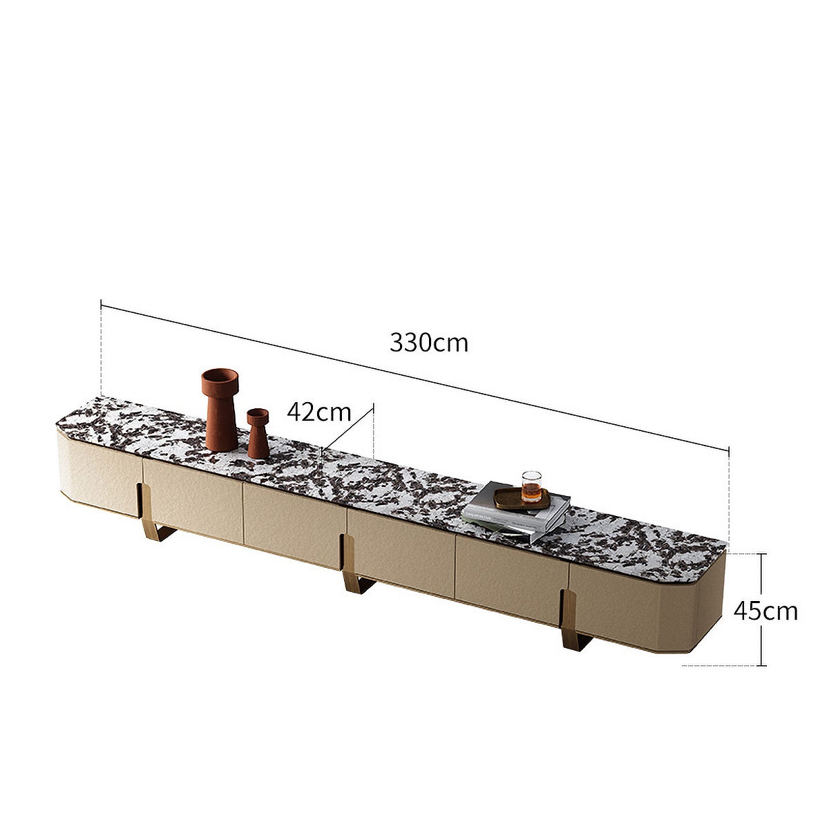 Minimalist TV cabinet