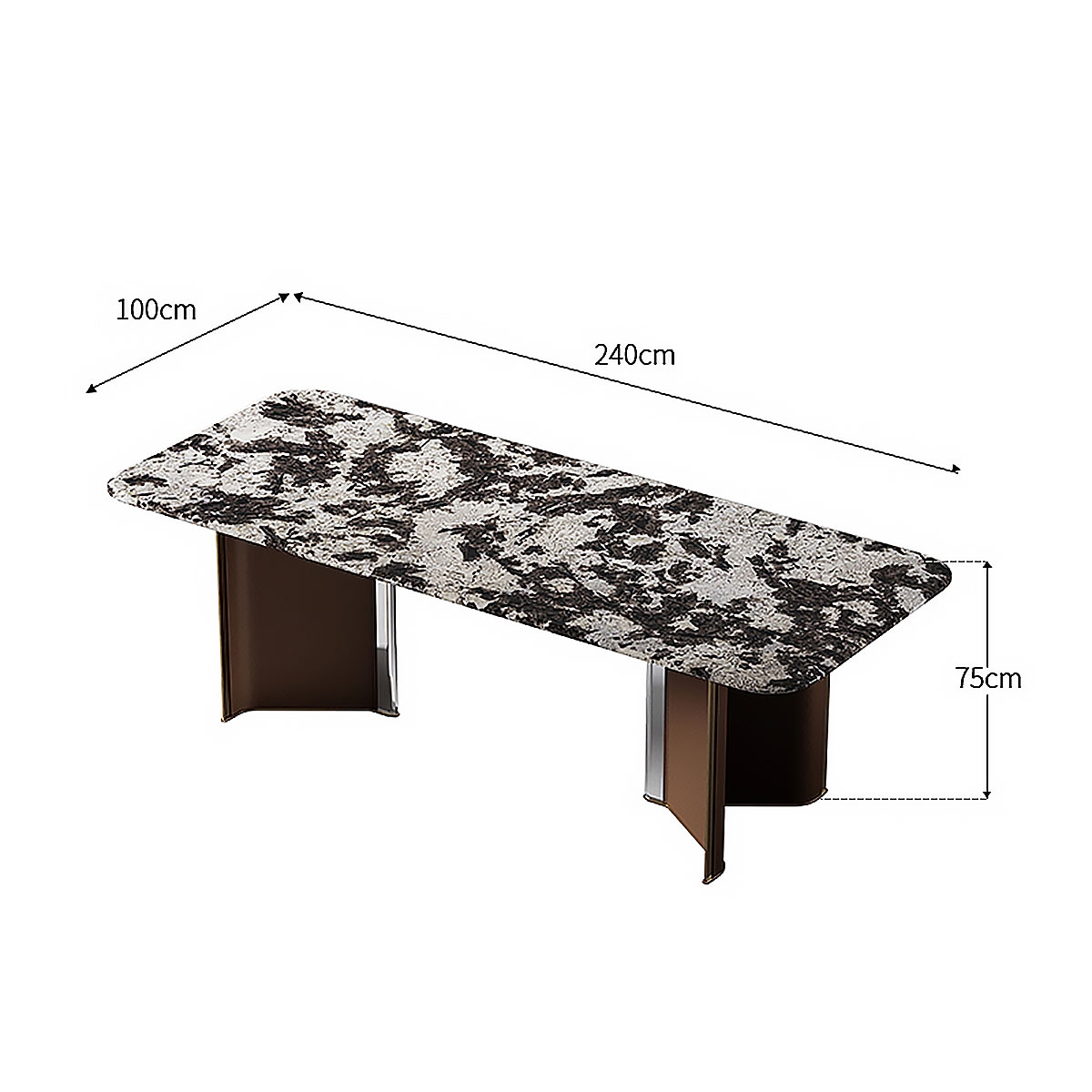 Wing dining-table