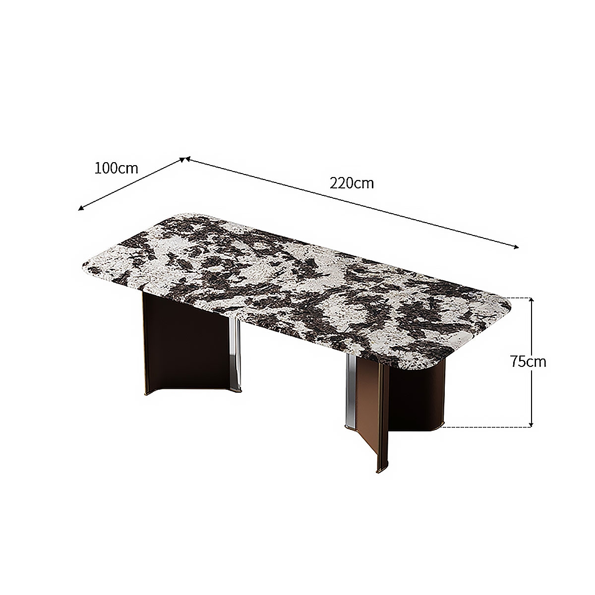Wing dining-table