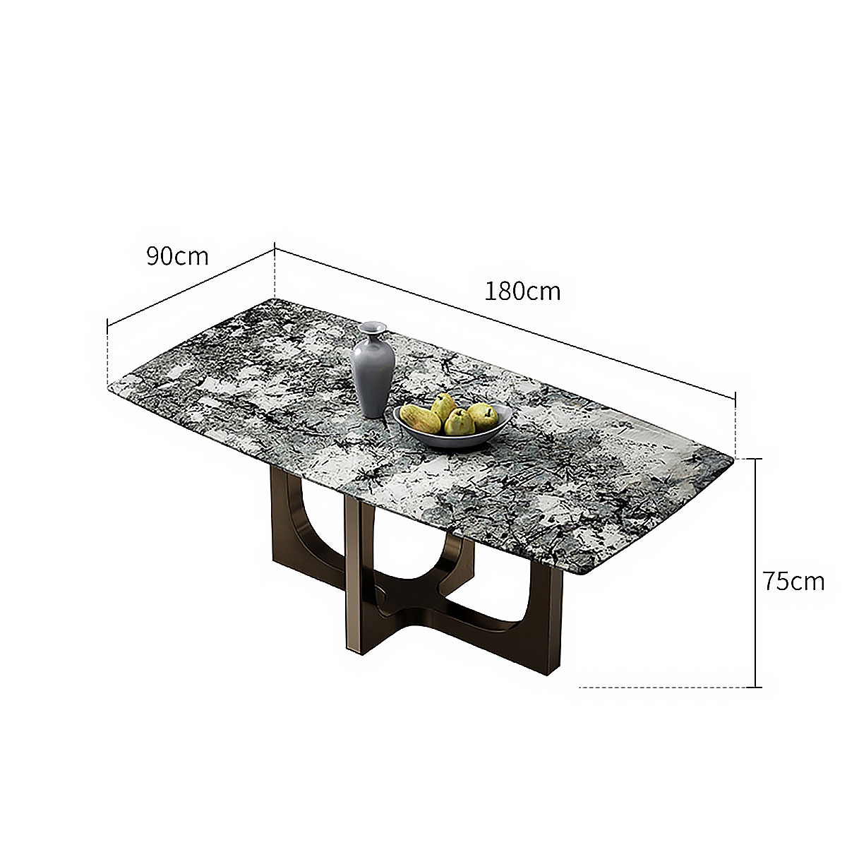 Extremely dining-table